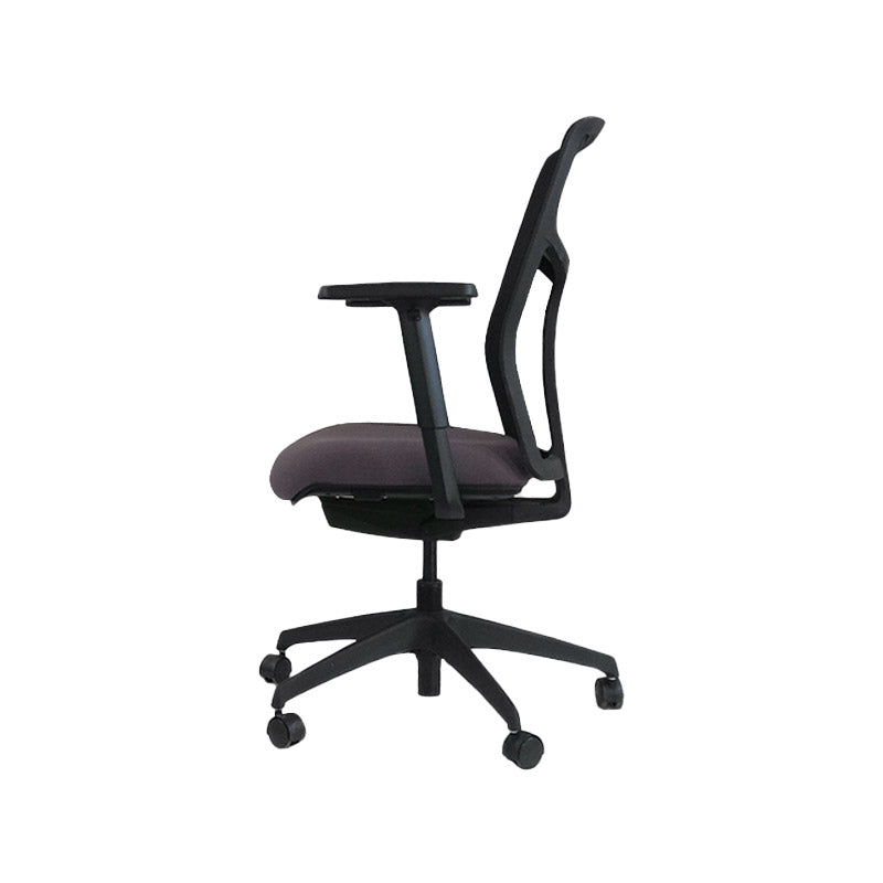 Boss Design: Tauro in Grey Fabric - Task Chair - Refurbished