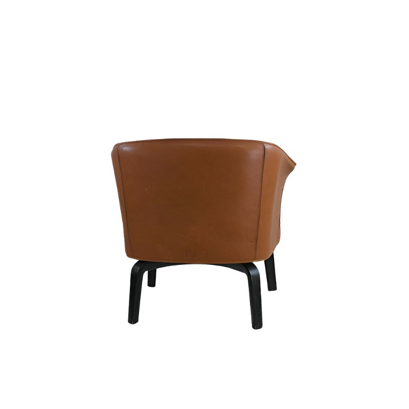 Poltrona Frau: Nivola Leather Meeting Chair - Refurbished