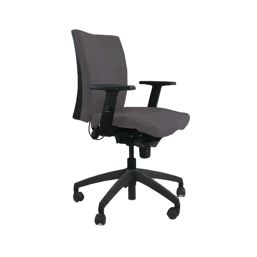 Connection: Team Task Chair in Grey Fabric - Refurbished