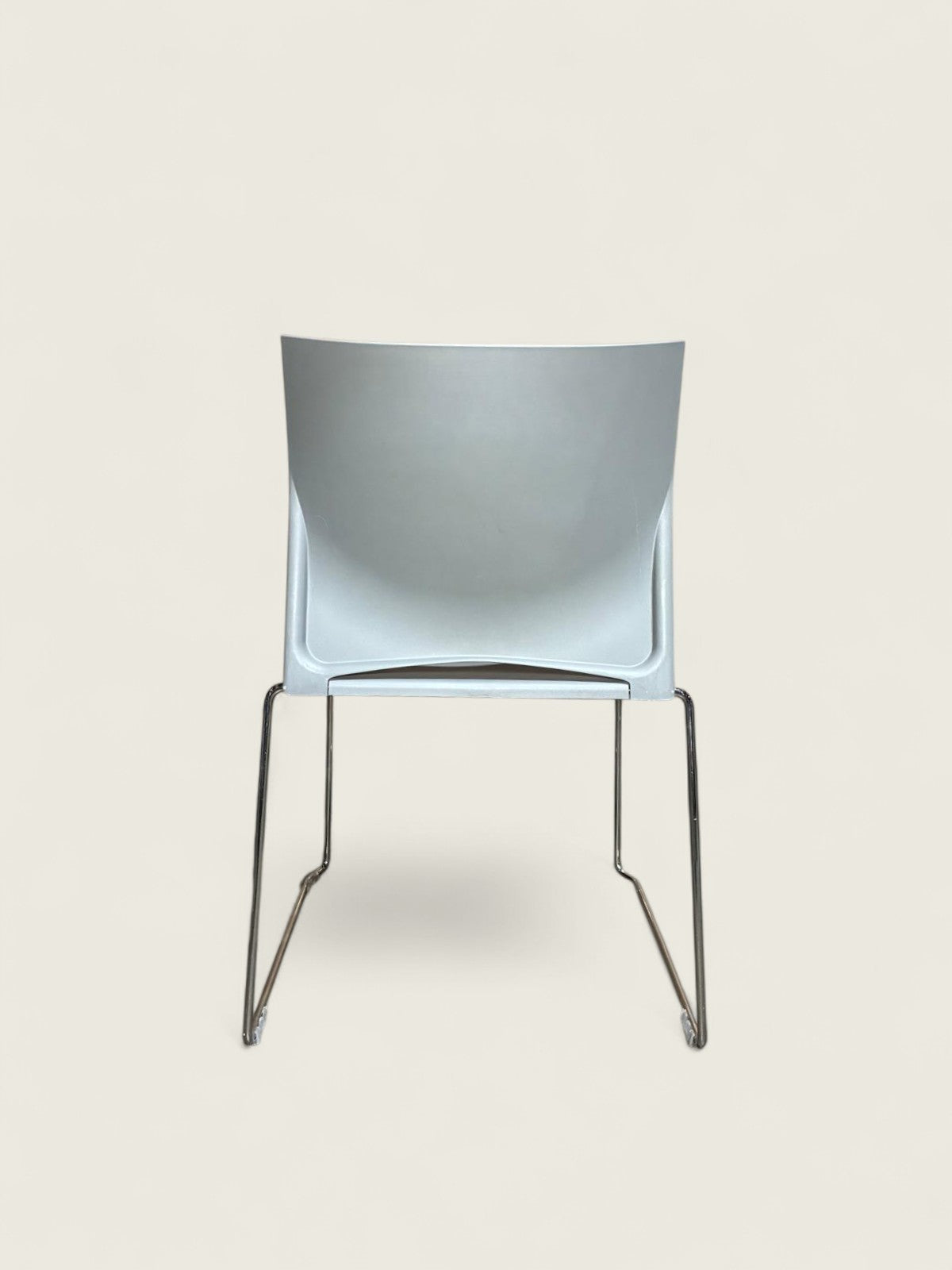 <tc>Connection</tc>: Grijze bezoekersstoel - Gereviseerd