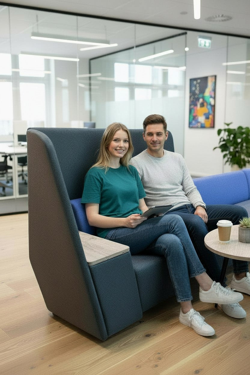 Davison: Cabina modular con respaldo alto - Reacondicionada