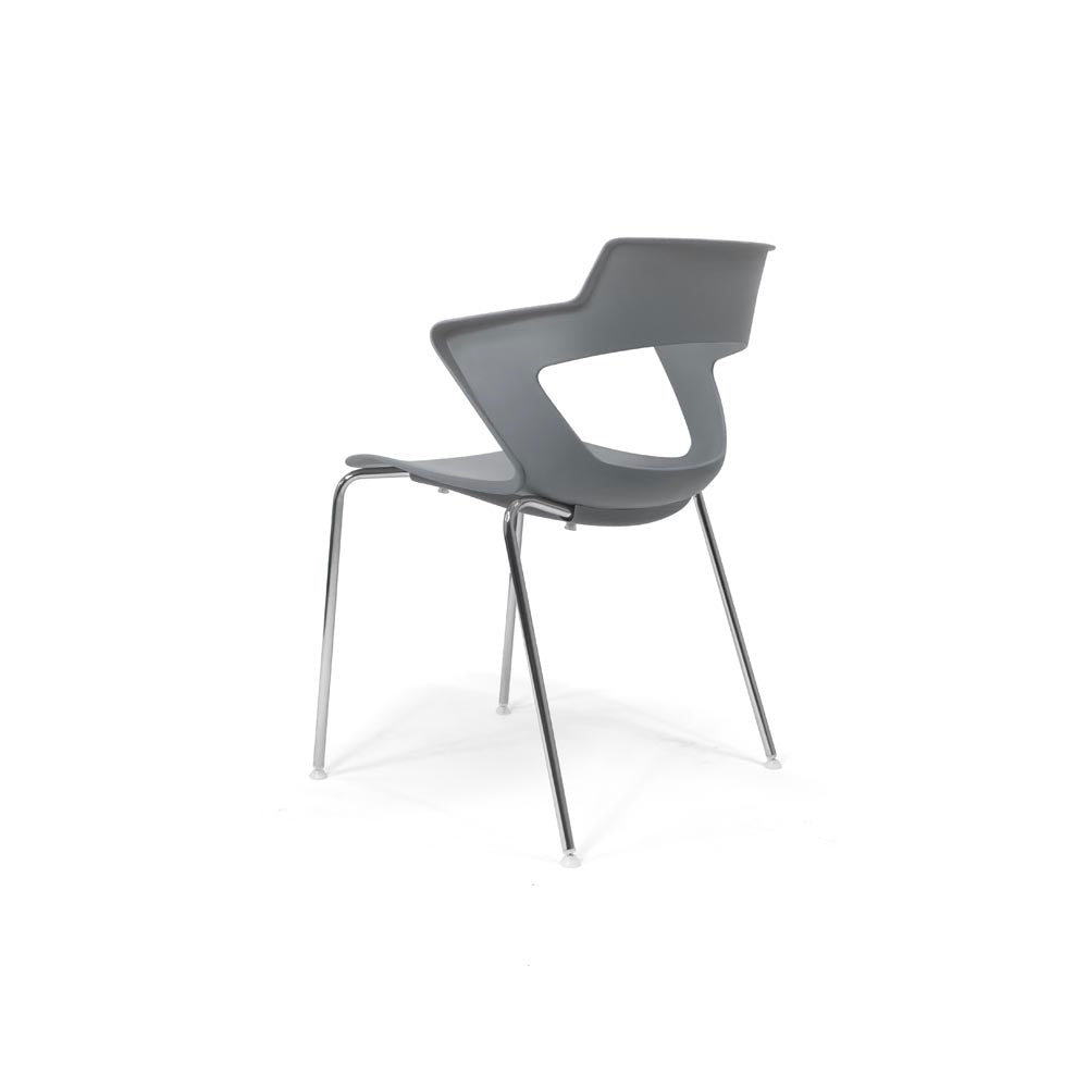 Élite: chaise Taurus en gris - rénové