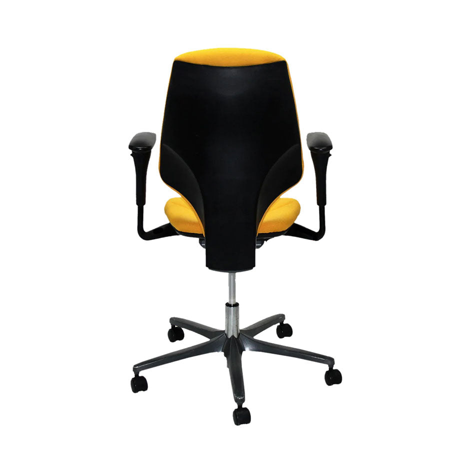 Giroflex: G64 Task Chair in Yellow Fabric - Refurbished