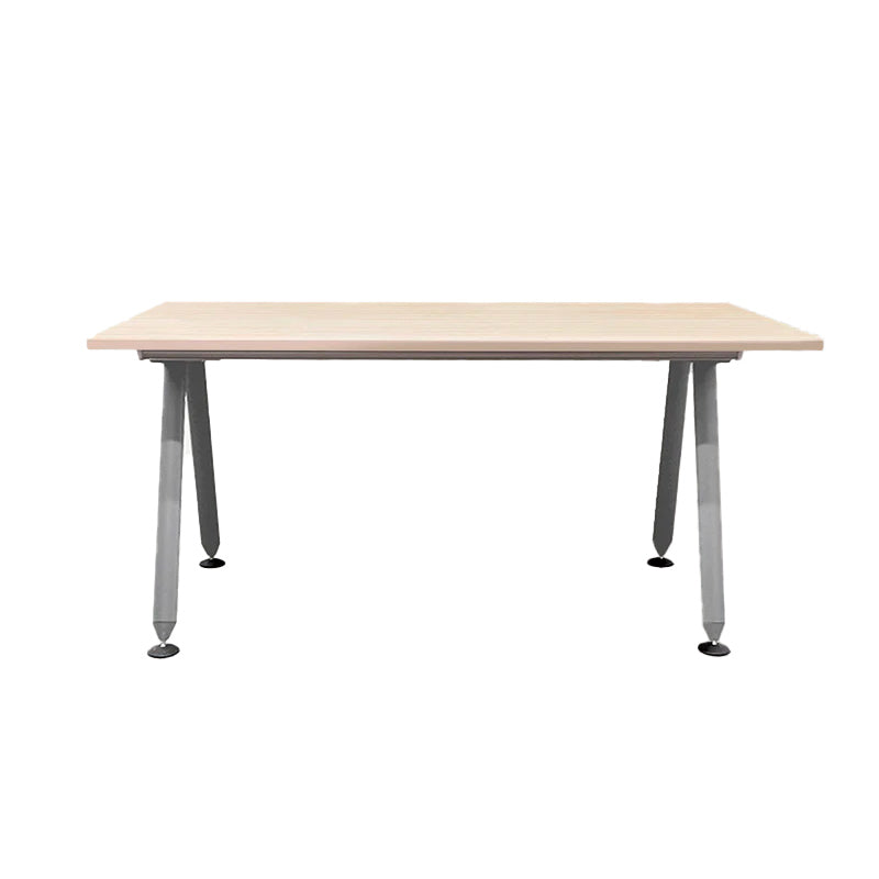 Herman Miller: Abak Oval Leg Single Desk - Refurbished