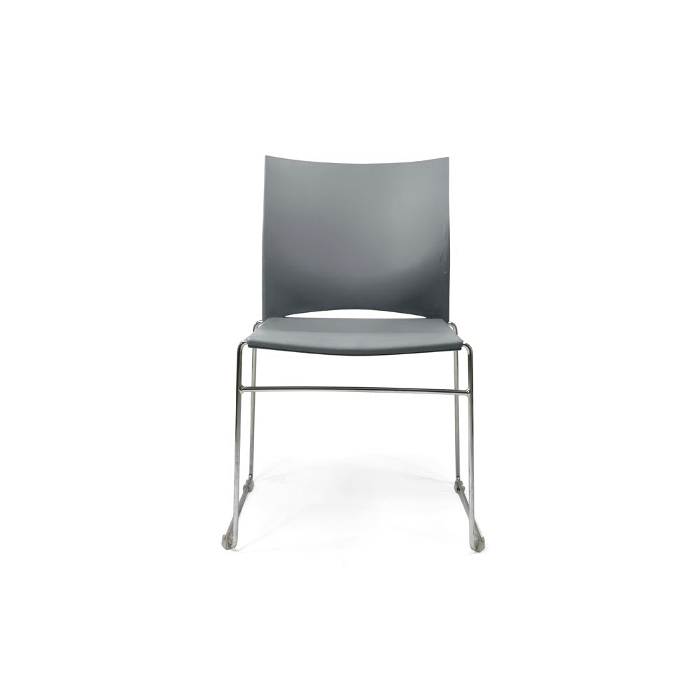 Herman Miller: Pronta Stacking Chair in Black - Refurbished