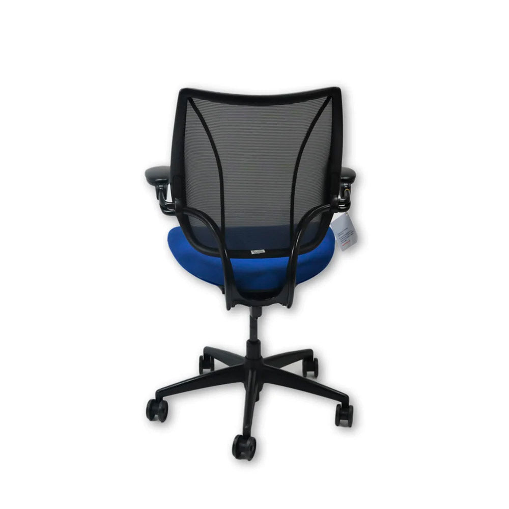 Humanscale: Silla operativa Liberty en tela azul - Reacondicionada