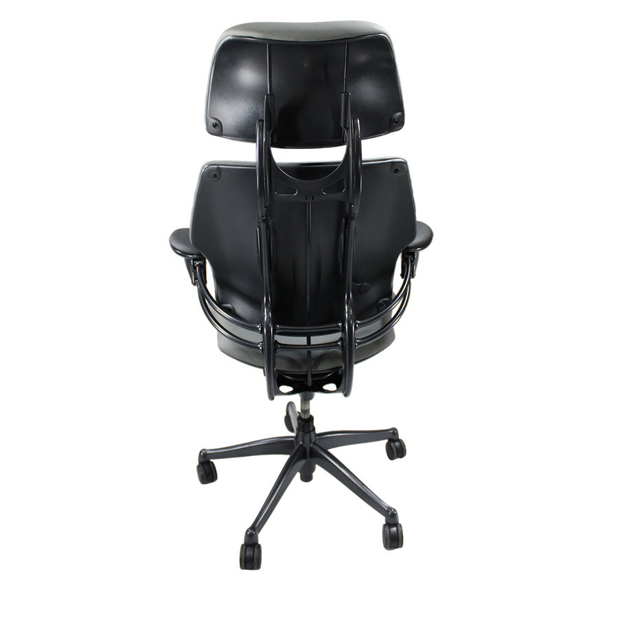 Humanscale: Freedom Headrest High Back Task Chair - Grey Leather - Ref