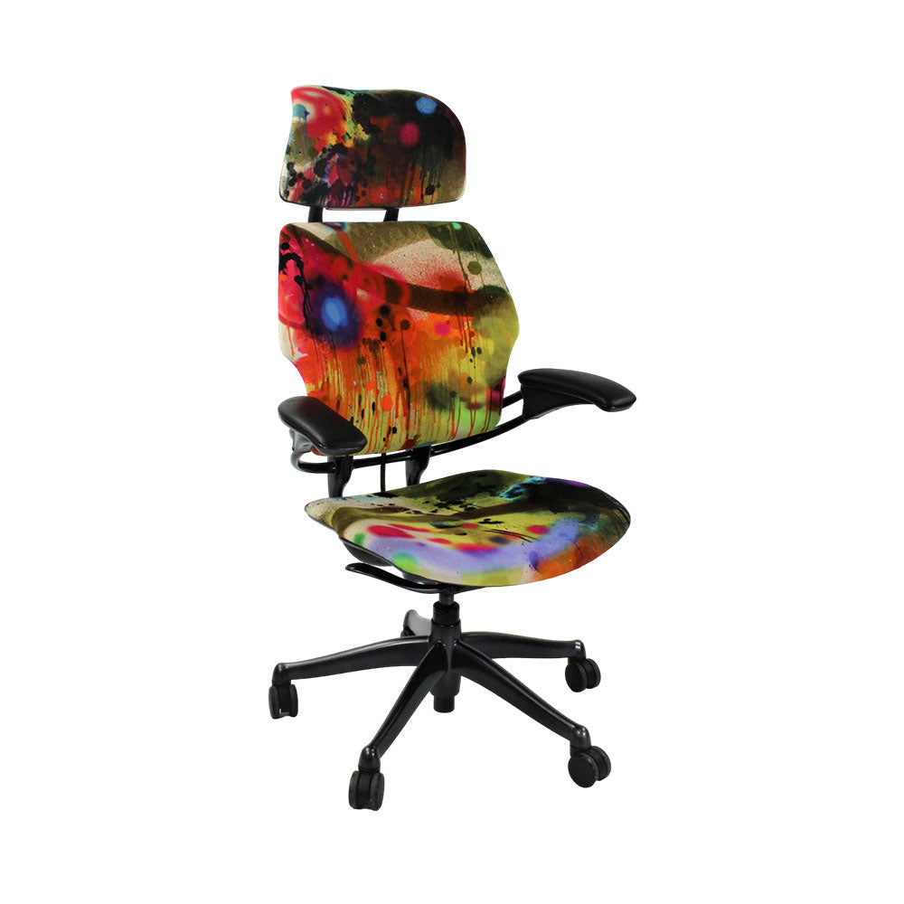 Humanscale: Freedom Headrest High Back Task Chair - Graffiti - Refurbished