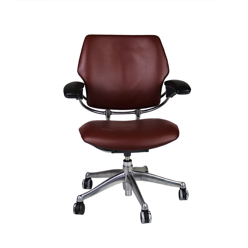 Humanscale: Freedom Task Chair aus schwarzem Stoff – generalüberholt