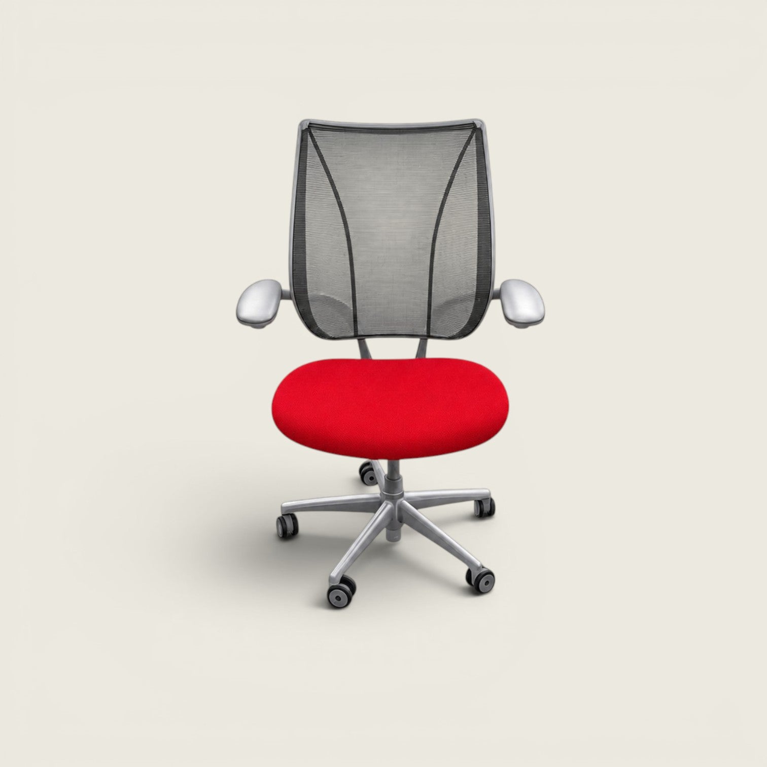 <tc>Humanscale</tc>: <tc>Liberty</tc> Sedia da ufficio in tessuto nero - Ricondizionata