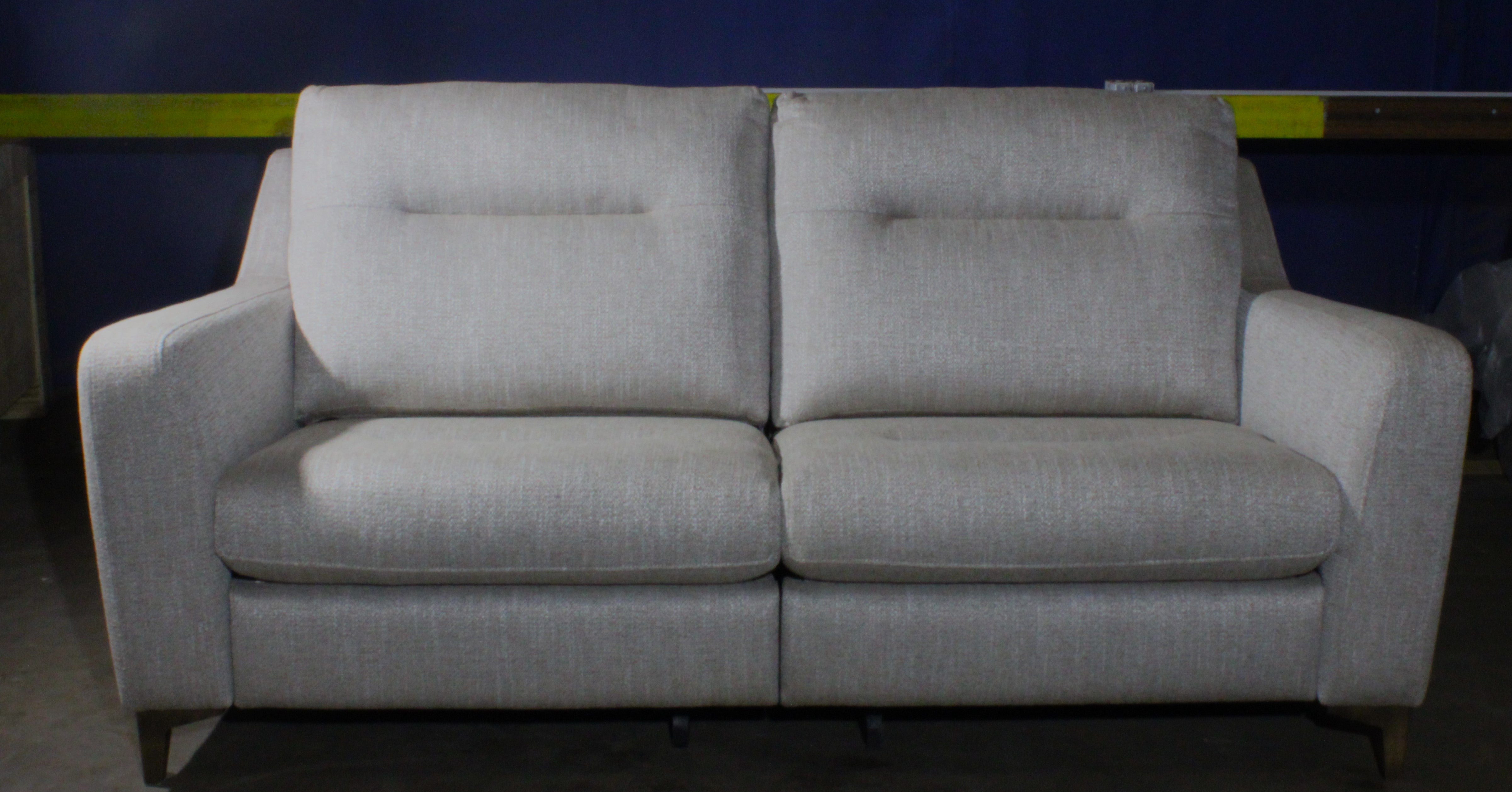 G-Plan: Arlo 2 Seater Sofa - Grey / Fabric - Manufacturer Return