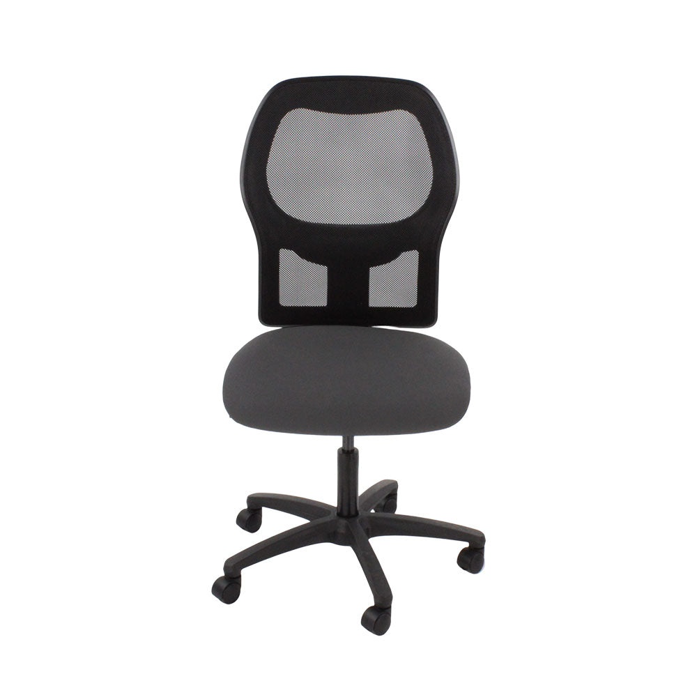 Ahrend: Bureaustoel type 160 in grijze stof zonder armleuningen - Gerenoveerd