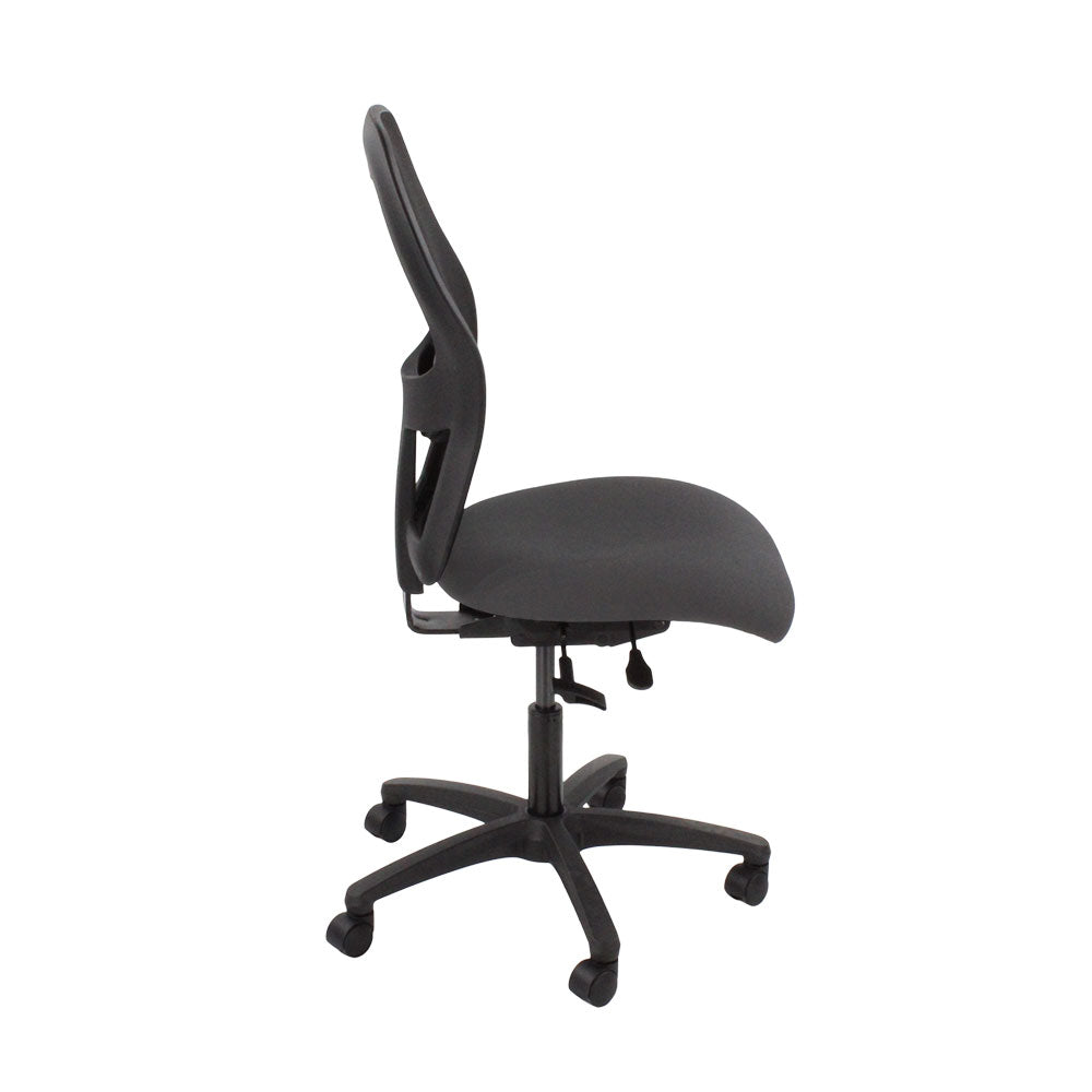Ahrend: 160 Type Task Chair in Grey Fabric Without Arms - Refurbished