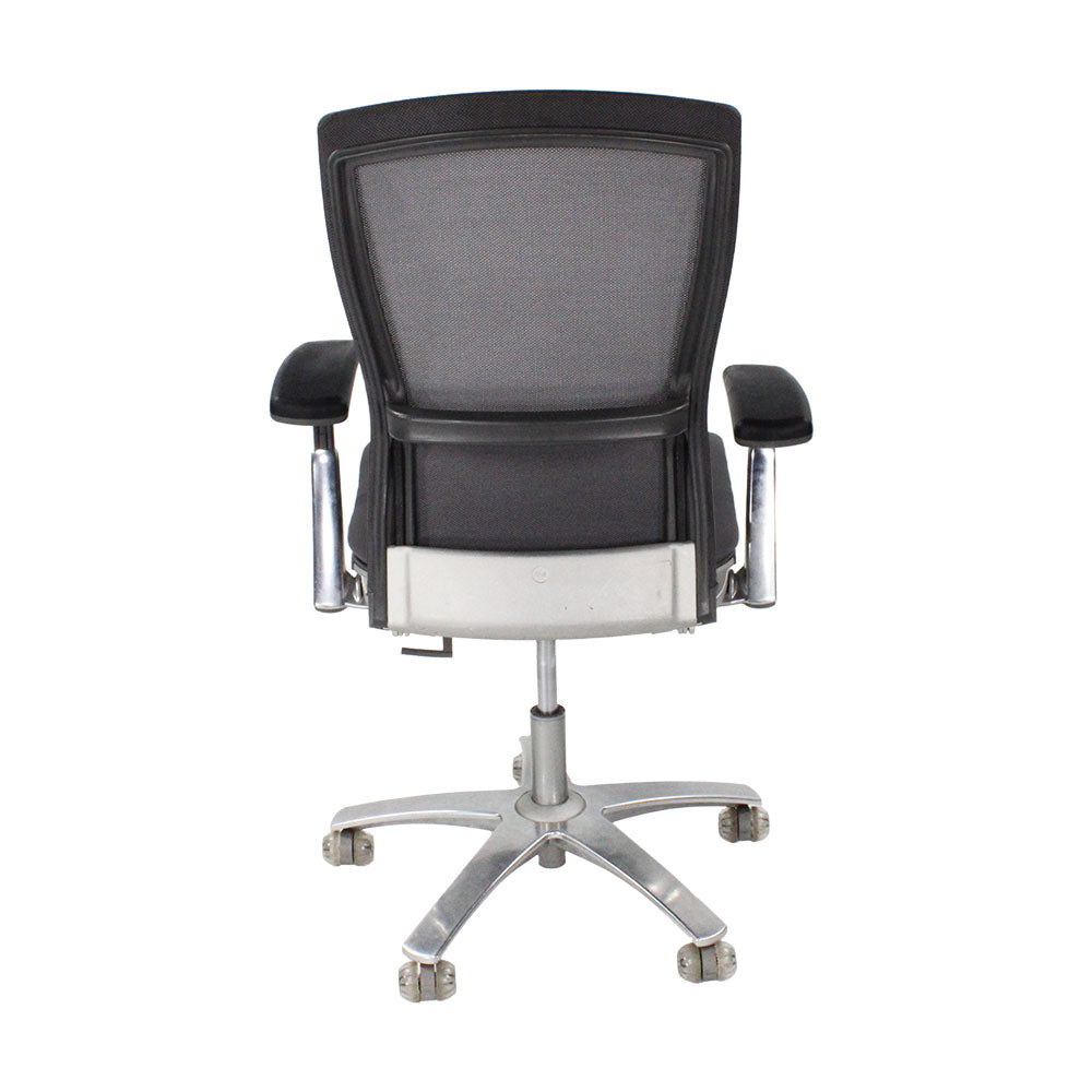 Knoll: Life Task Chair in Grey Fabric - Refurbished