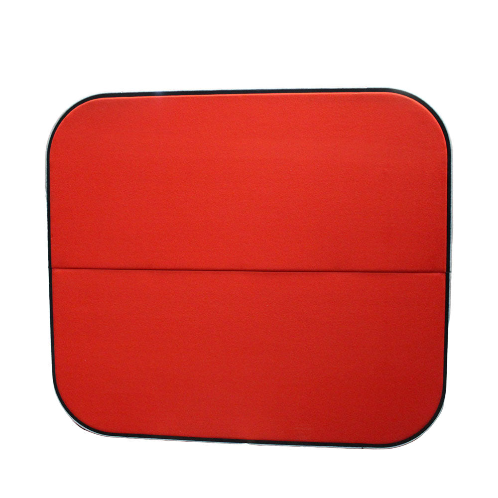 Boss Design: Cabina de reuniones Cocoon COC/1 en tela gris/roja - Reacondicionado
