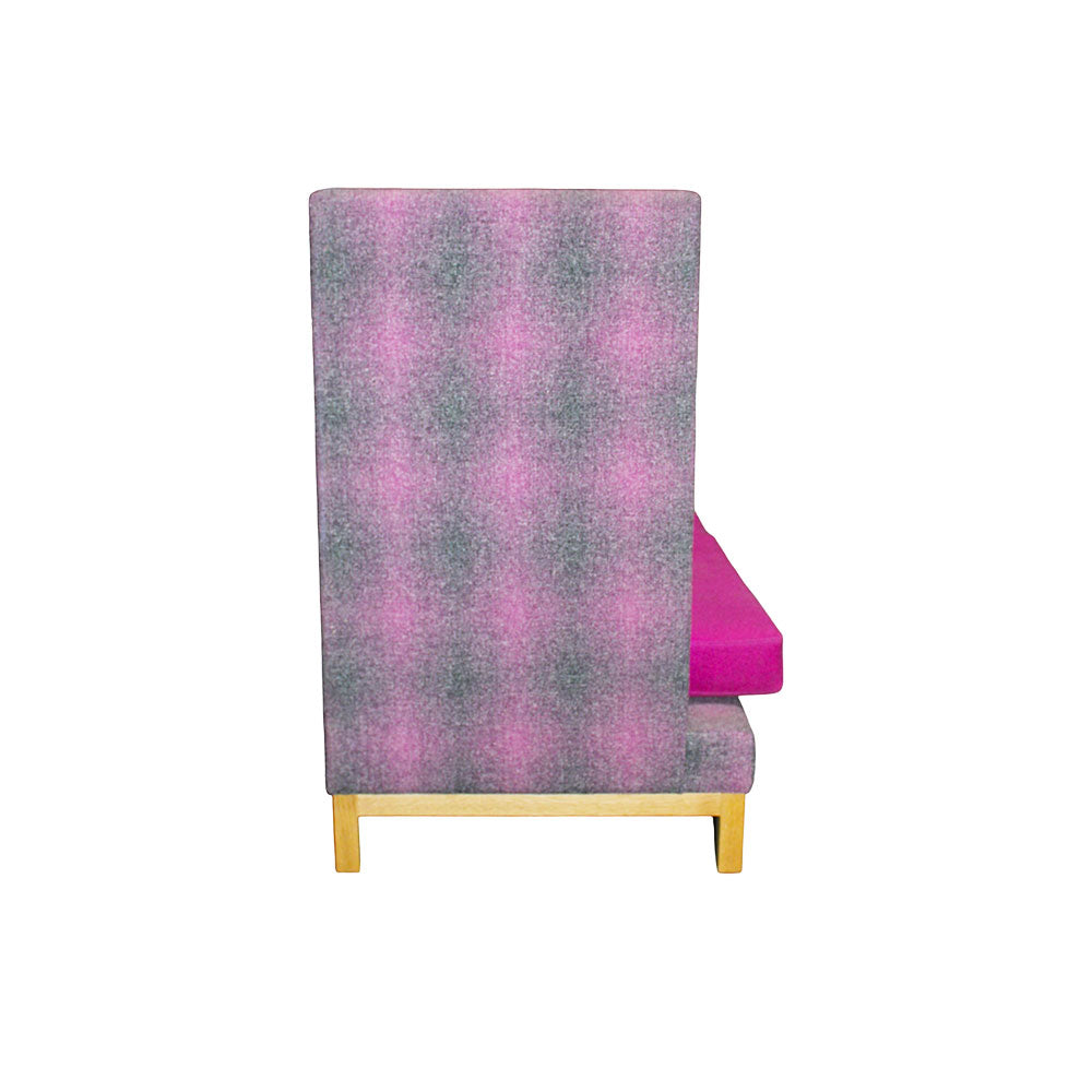 Boss Design: Arthur Sofa ART/11 in roze stof - gerenoveerd