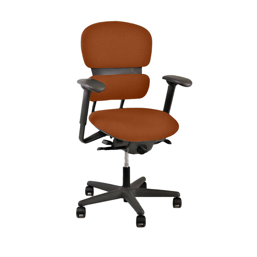 KI: Impulse Office Task Chair in Tan Leather - Refurbished