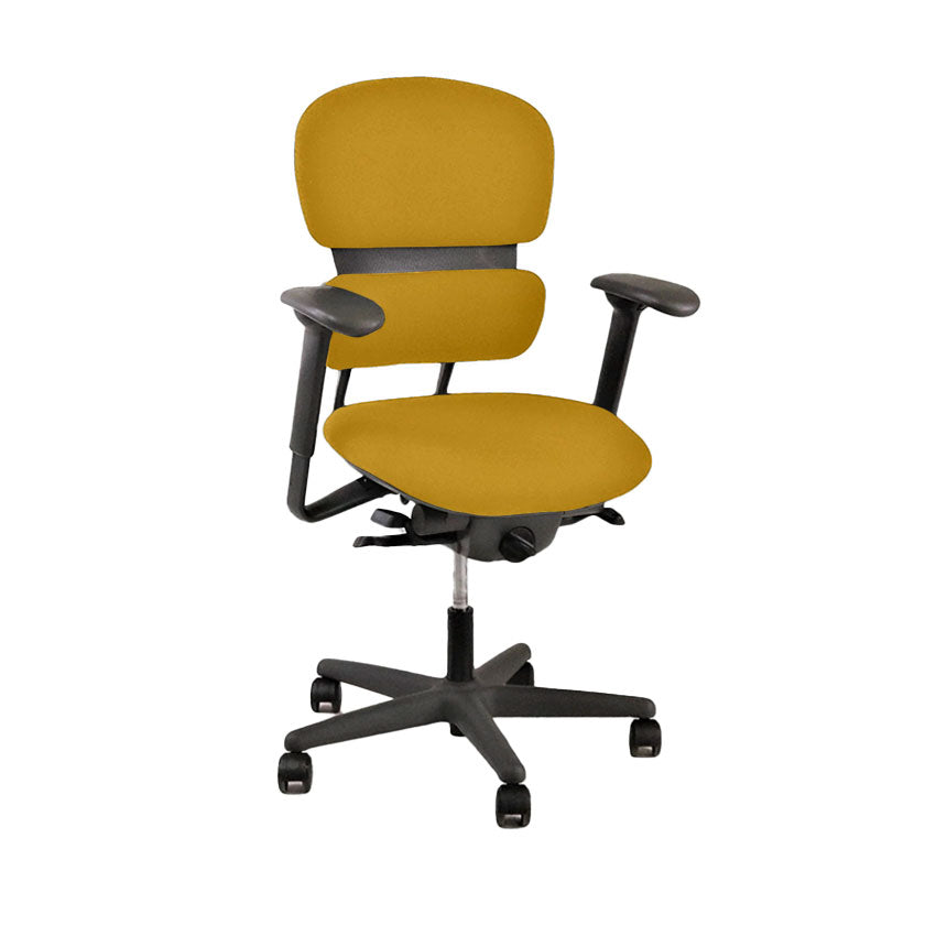 KI: Impulse Office Task Chair in Yellow Fabric - Refurbished