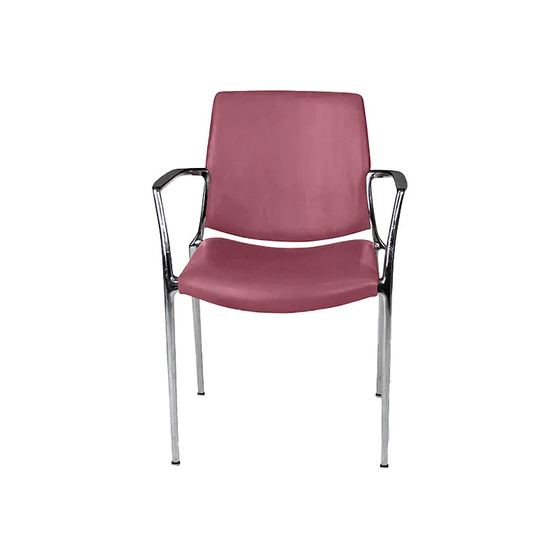 Kusch & Co: Capa 4200 Chair in Burgundy Leather - Refurbished