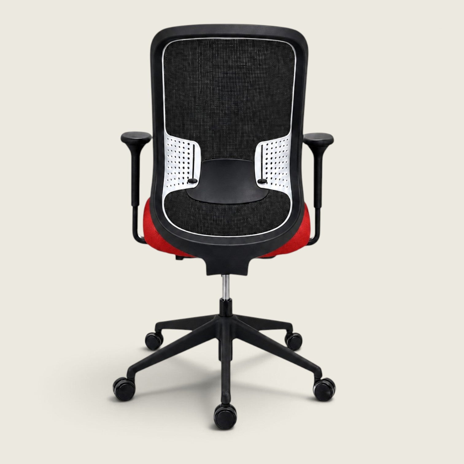 Orangebox: Do - Task Chair in Red Fabric - Refurbished