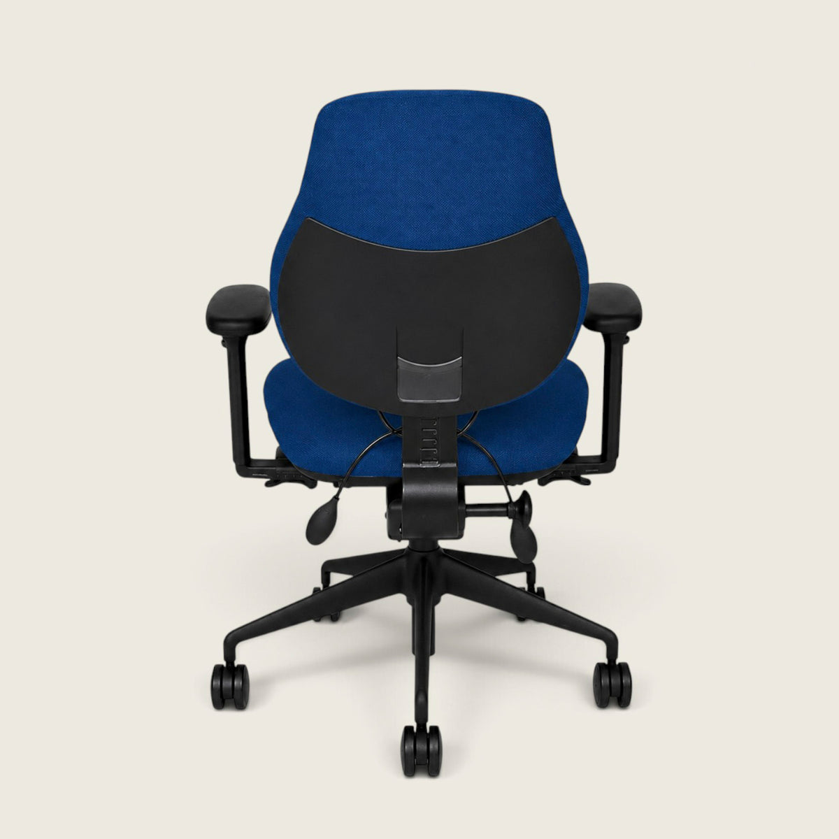 <tc>OrangeBox</tc>Silla de oficina Flo en tela azul - Restaurada