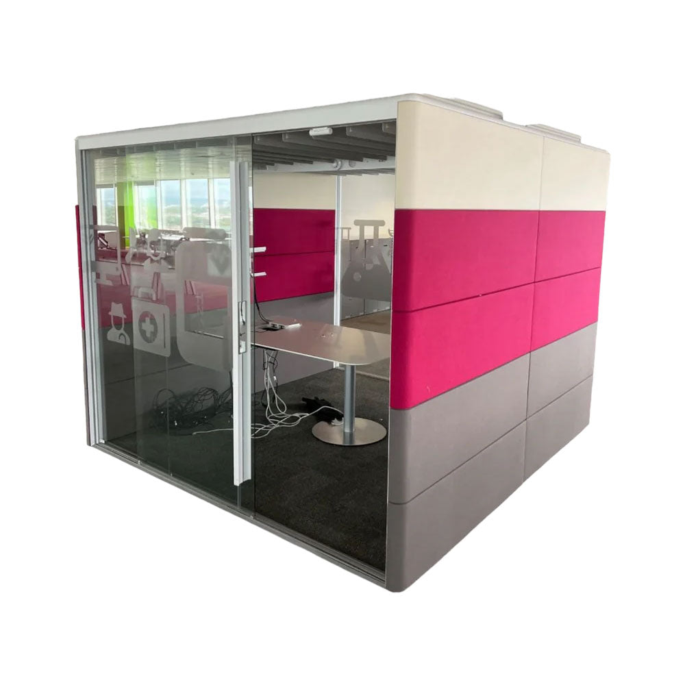 Orangebox: Air 3 Booth - AIR 24 in roze - Gerenoveerd