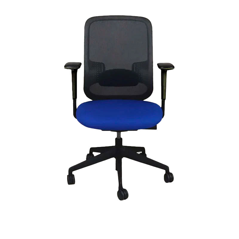 Orangebox: Do - Task Chair in Blue Fabric - Refurbished
