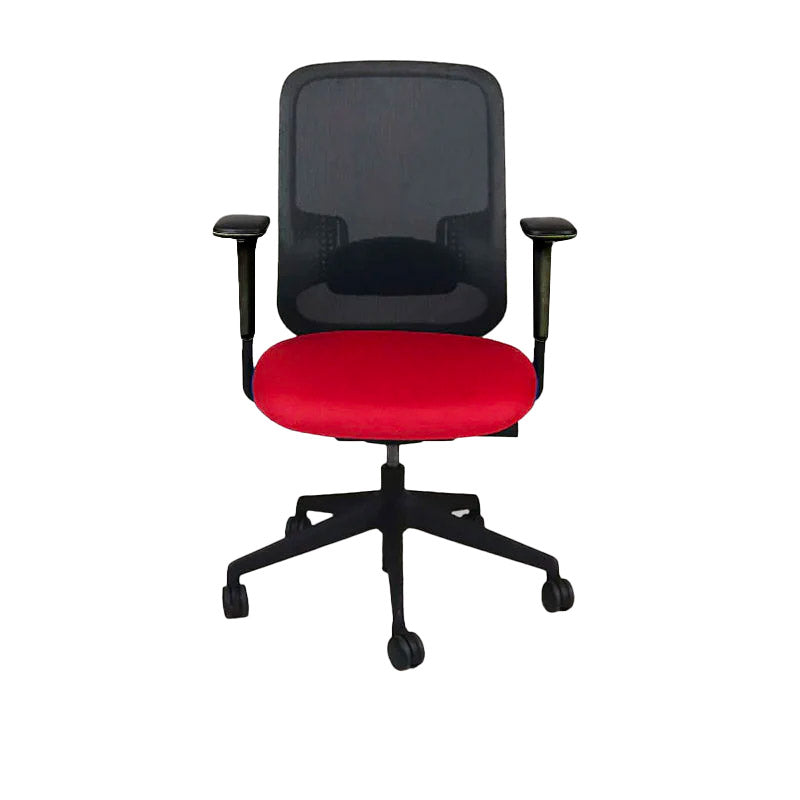 Orangebox: Do - Task Chair in Red Fabric - Refurbished