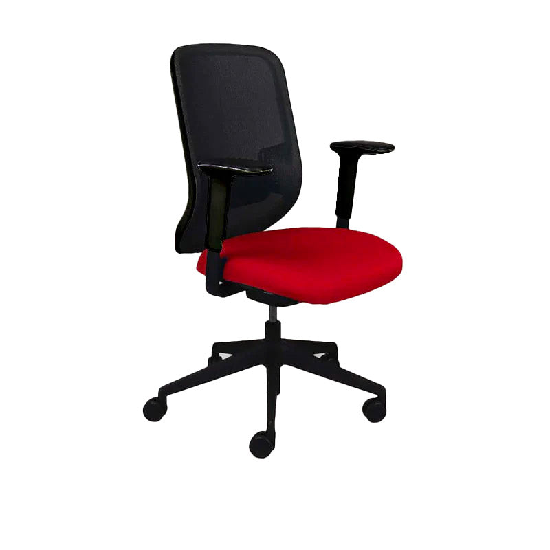Orangebox: Do - Task Chair in Red Fabric - Refurbished