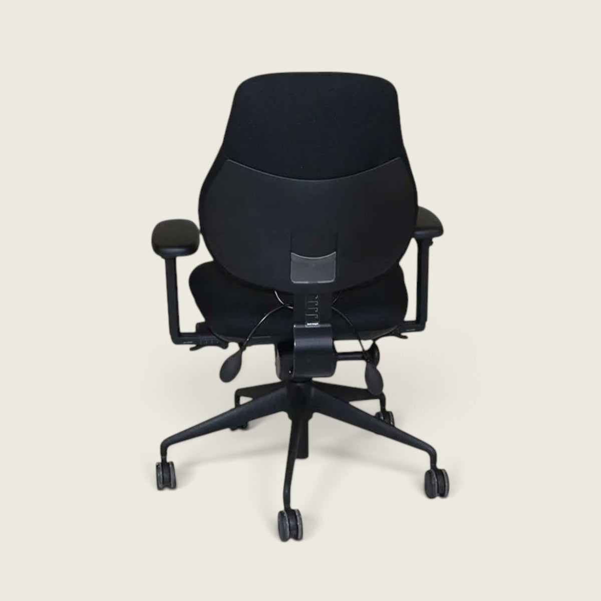 <tc>OrangeBox</tc>Sedia da ufficio Flo in tessuto nero - Ricondizionata
