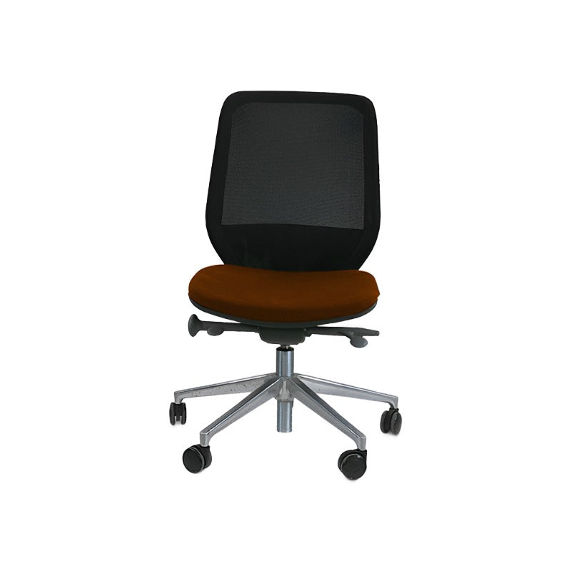 Orangebox: Joy-12 Task Chair Chrome Frame without Arms - Refurbished