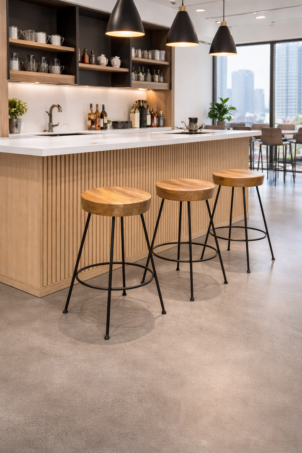 Saxen: Sgabello da bar - Ristrutturato