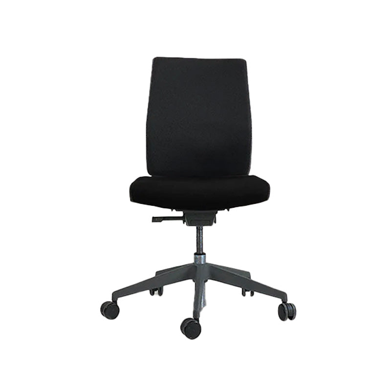 Senator: Free Flex Task Chair in Black Fabric without Arms - Refurbished
