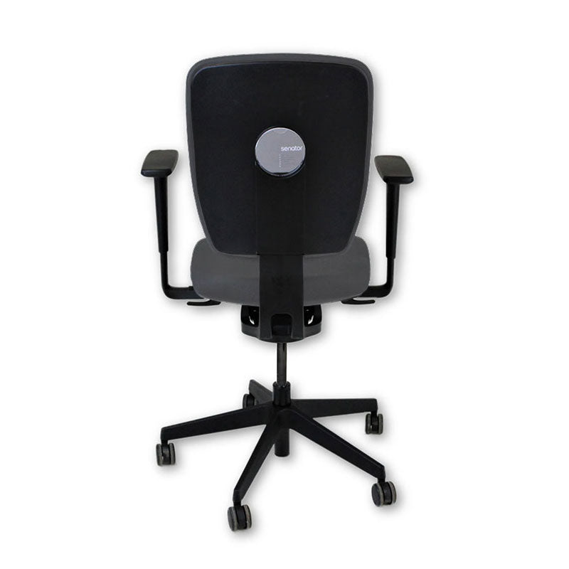 Senator: Dash Fully Adjustable Task Chair in Grey Fabric - Refurbished