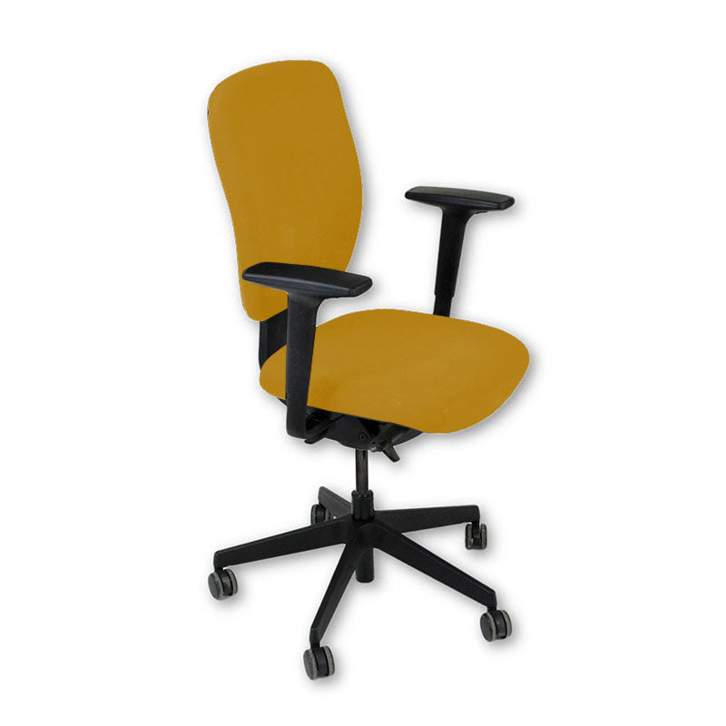 Senator: Dash Fully Adjustable Task Chair in Yellow Fabric - Refurbished