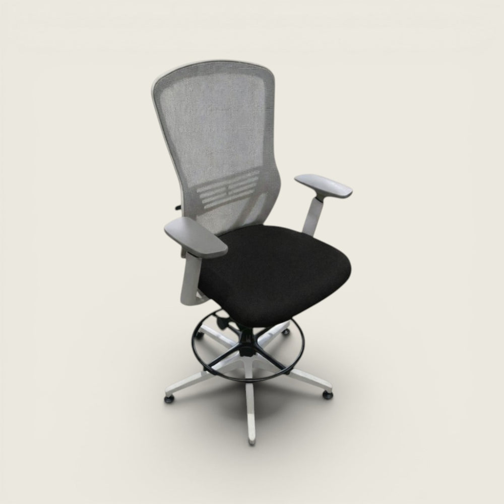Senator: Ousby Draughtsman Chair in Black - Refurbished