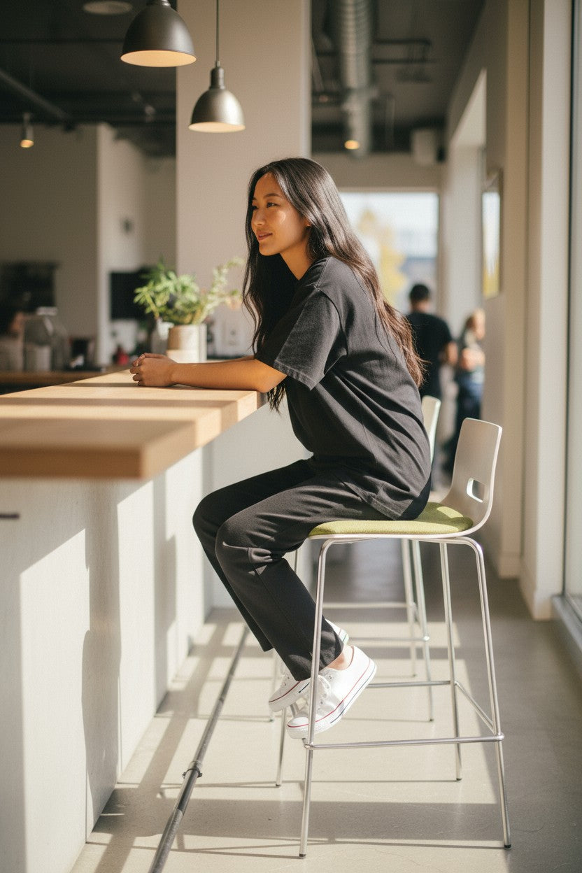 <tc>Senator</tc>: Sgabello da bar alto - Ristrutturato