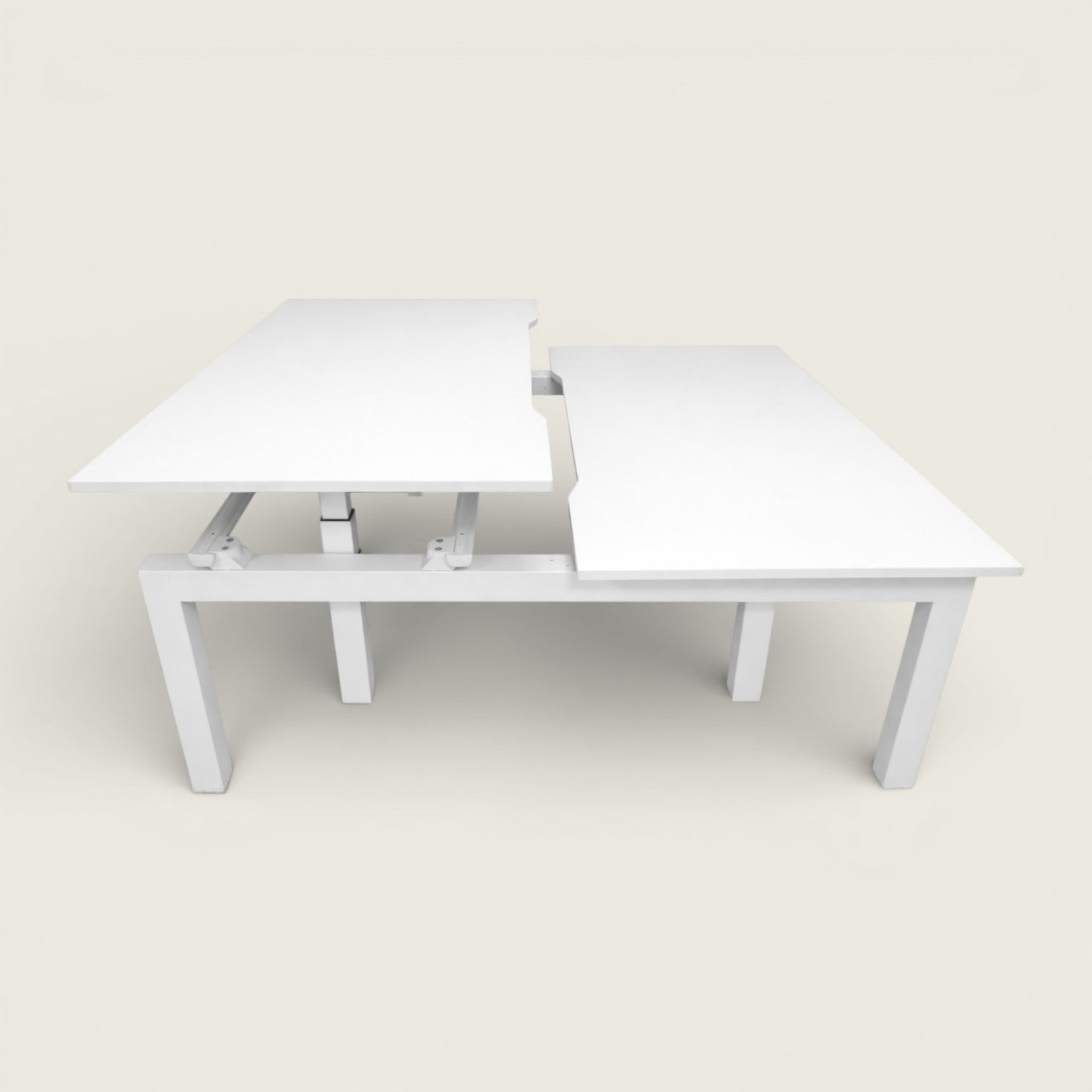 Silla Saxen Don't Task de tela amarilla - Reacondicionada