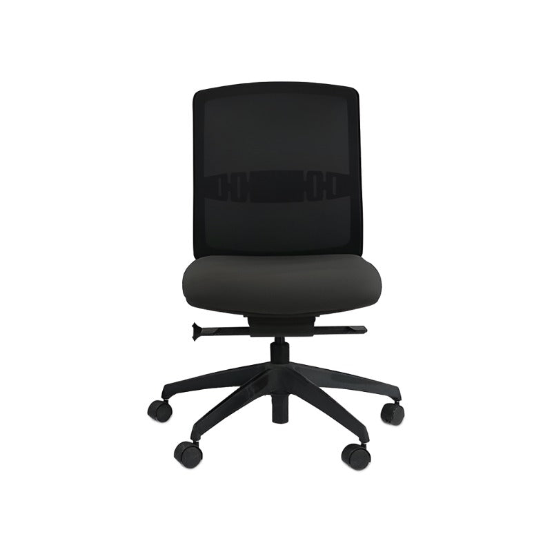 Steelcase: Reply Bureaustoel (zwart frame) zonder armen - Gerenoveerd