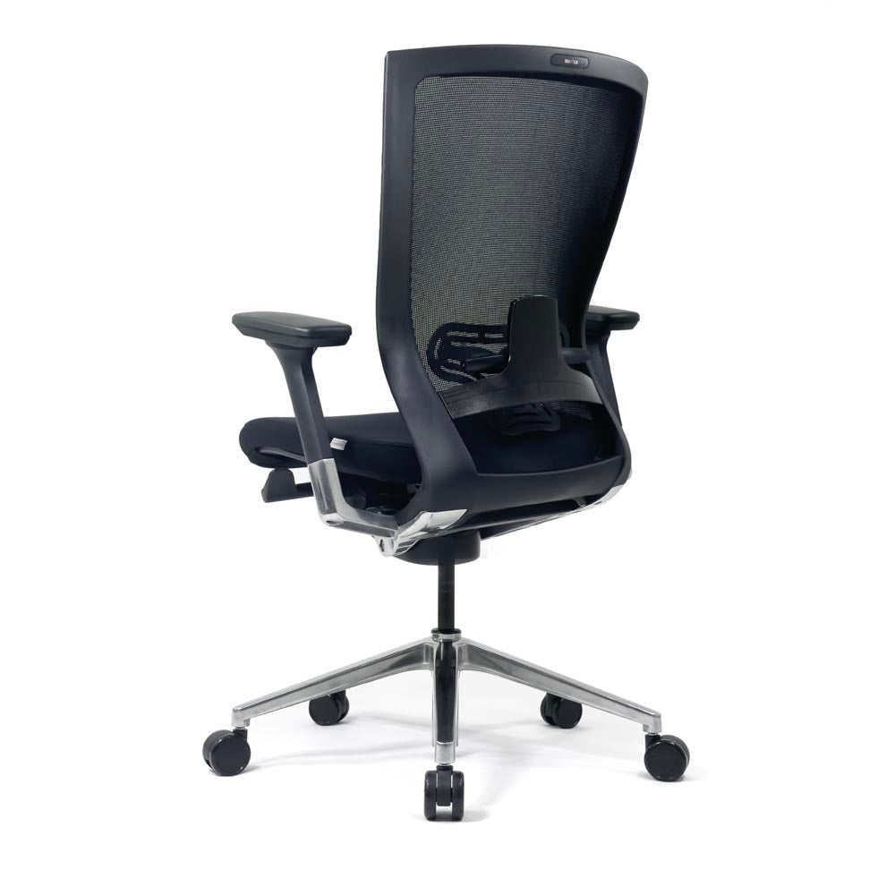 Techo: Sidiz Task Chair in Black Fabric - rinnovato