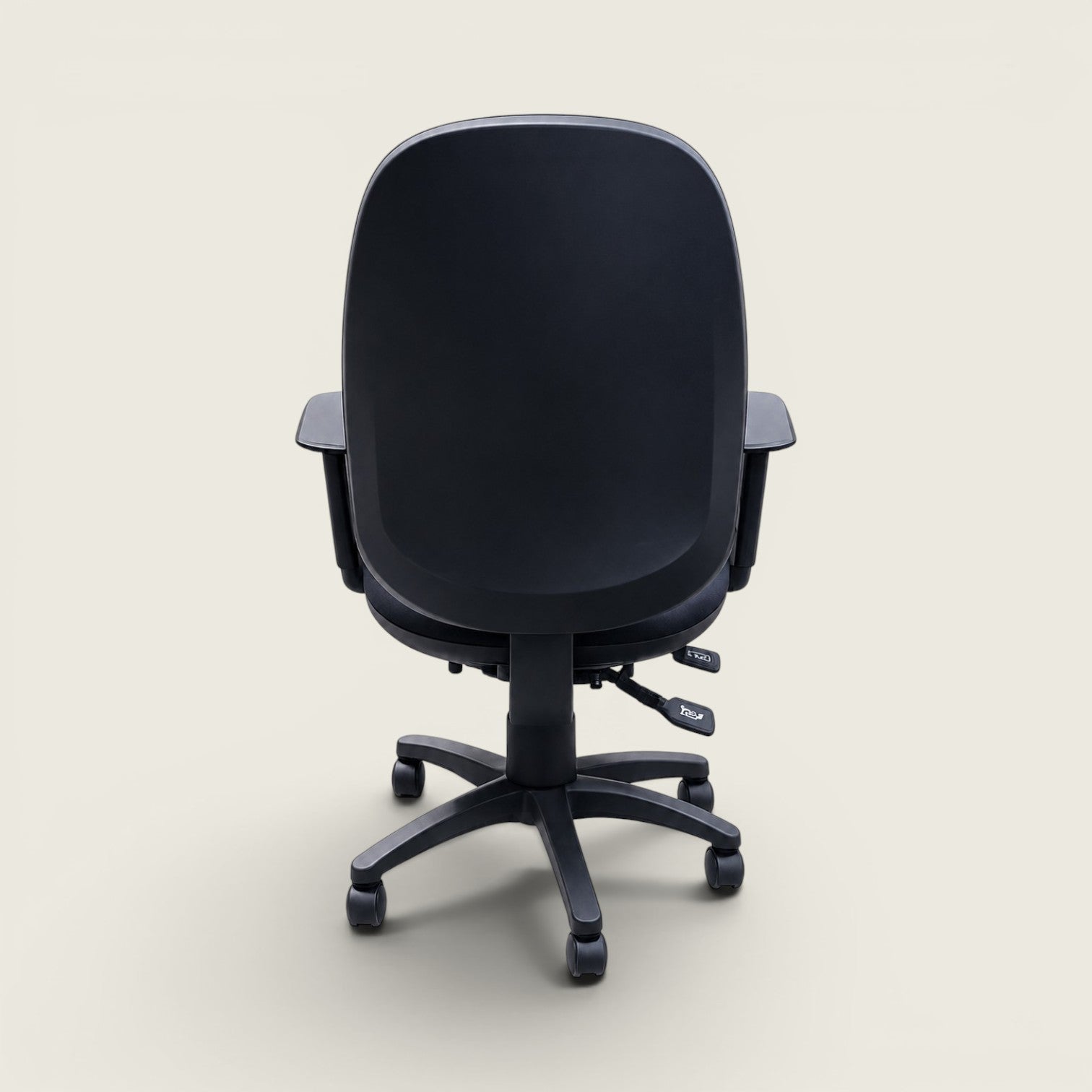 Urban: Operators High-Back Chair in Black Fabric - Refurbished