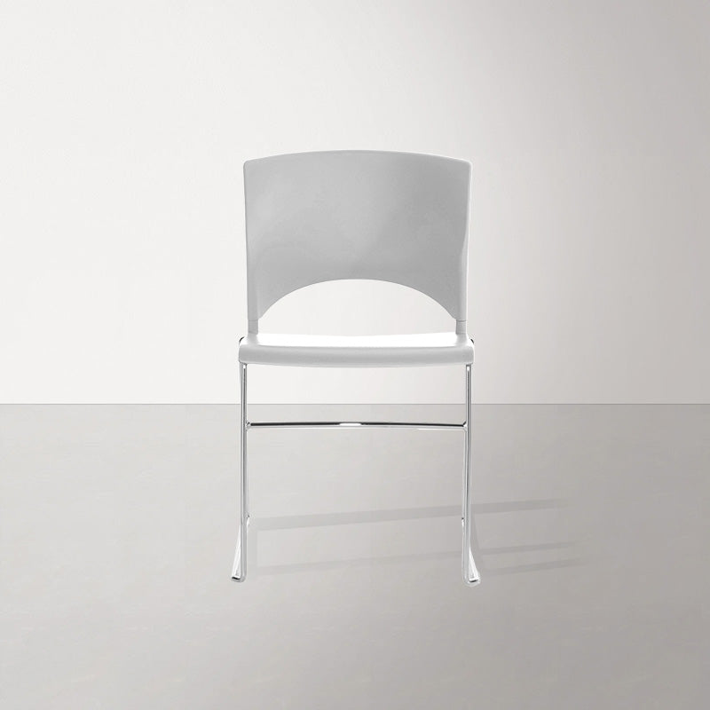 Teknion: White Volume Meeting Chair - Refurbished
