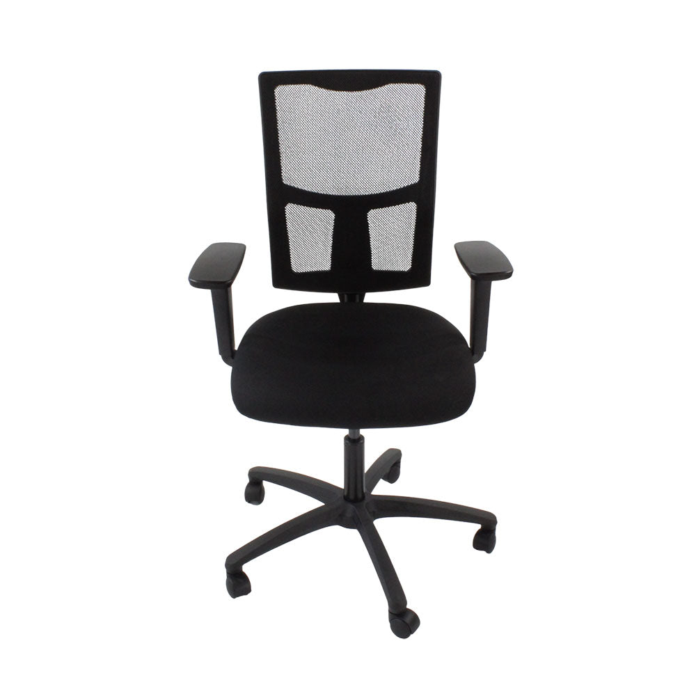 TOC: Ergo 2 Task Chair in Black Fabric - Refurbished