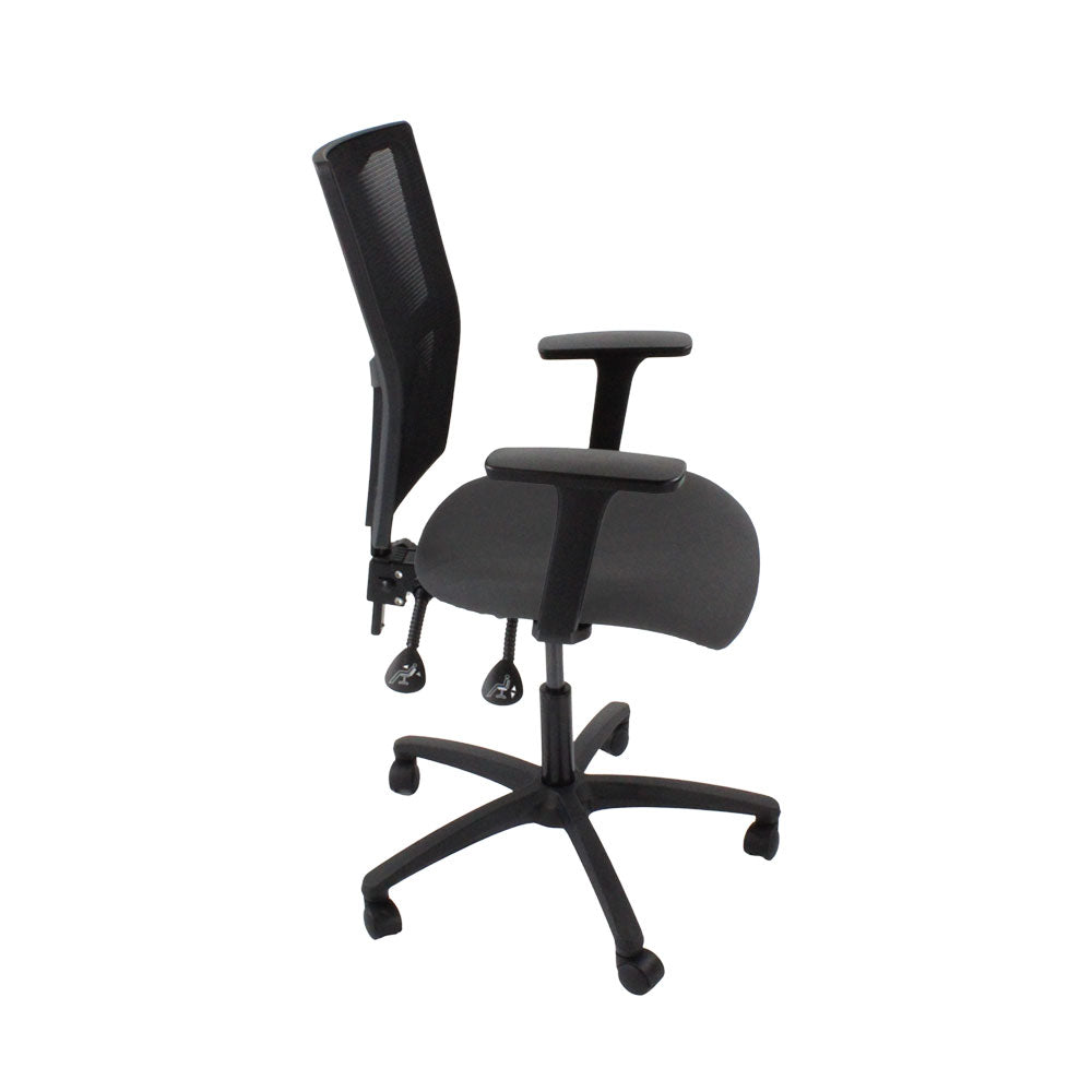 TOC: Ergo 2 Task Chair in Grey Fabric - Refurbished