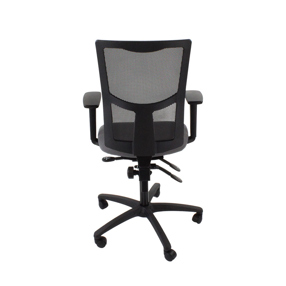 TOC: Ergo 2 bureaustoel in grijze stof - gerenoveerd