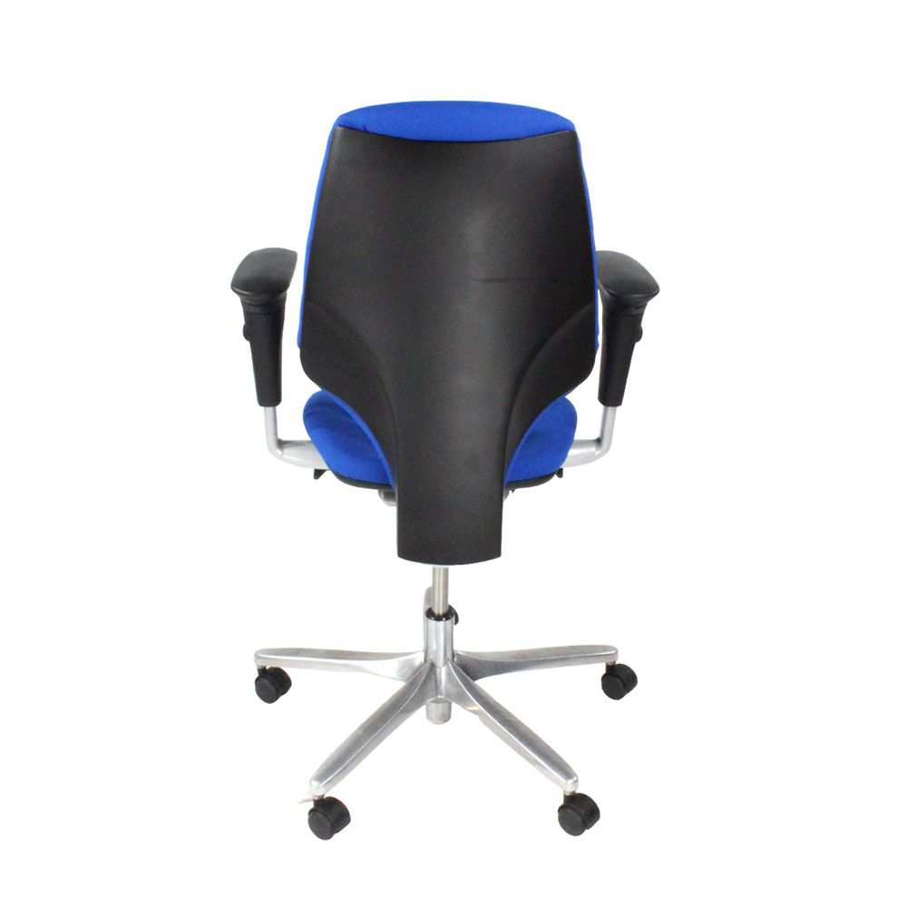 Giroflex G64 Task Chair in Blue Fabric Refurbished The Office