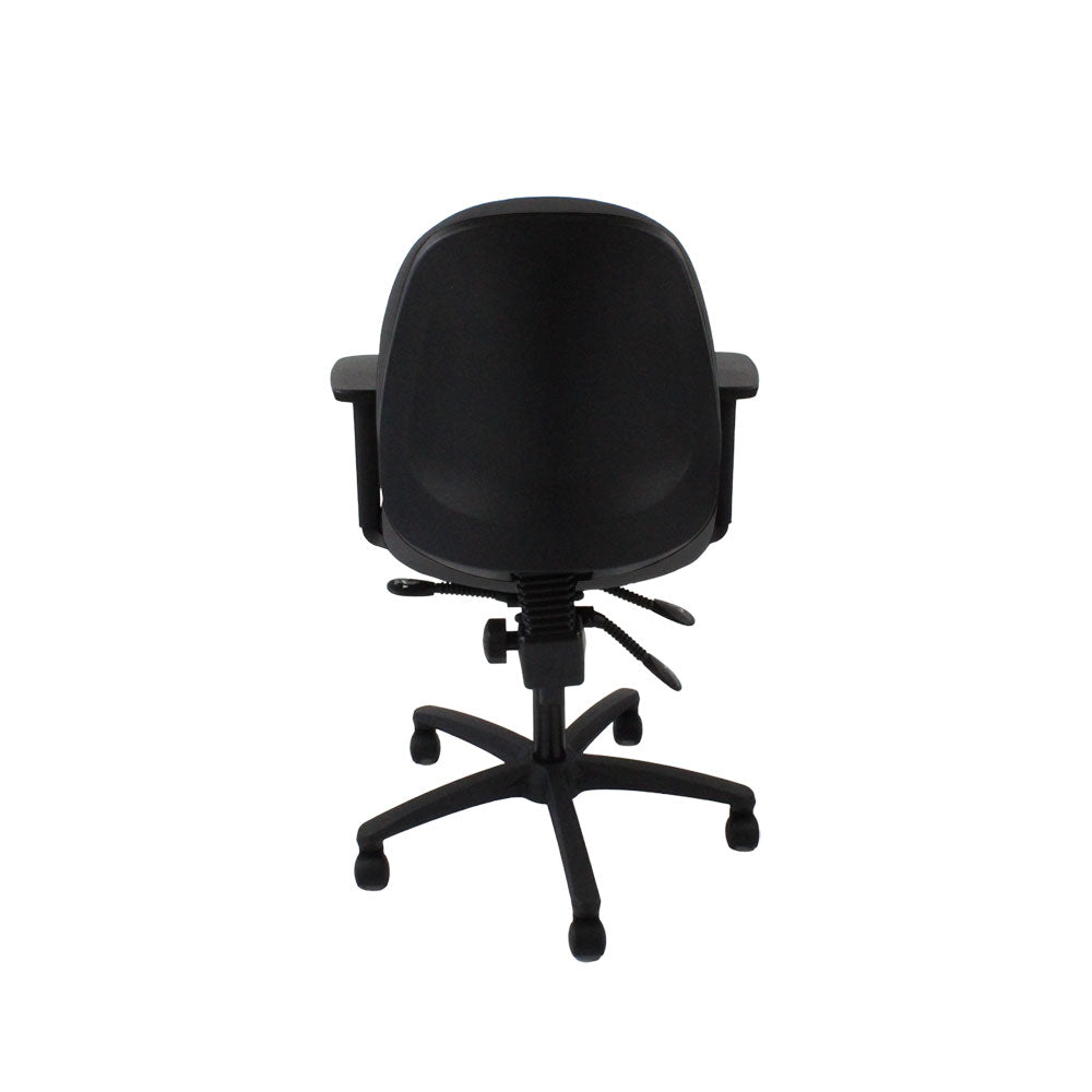 TOC: Scoop High Operator Chair in Grey Fabric - Refurbished