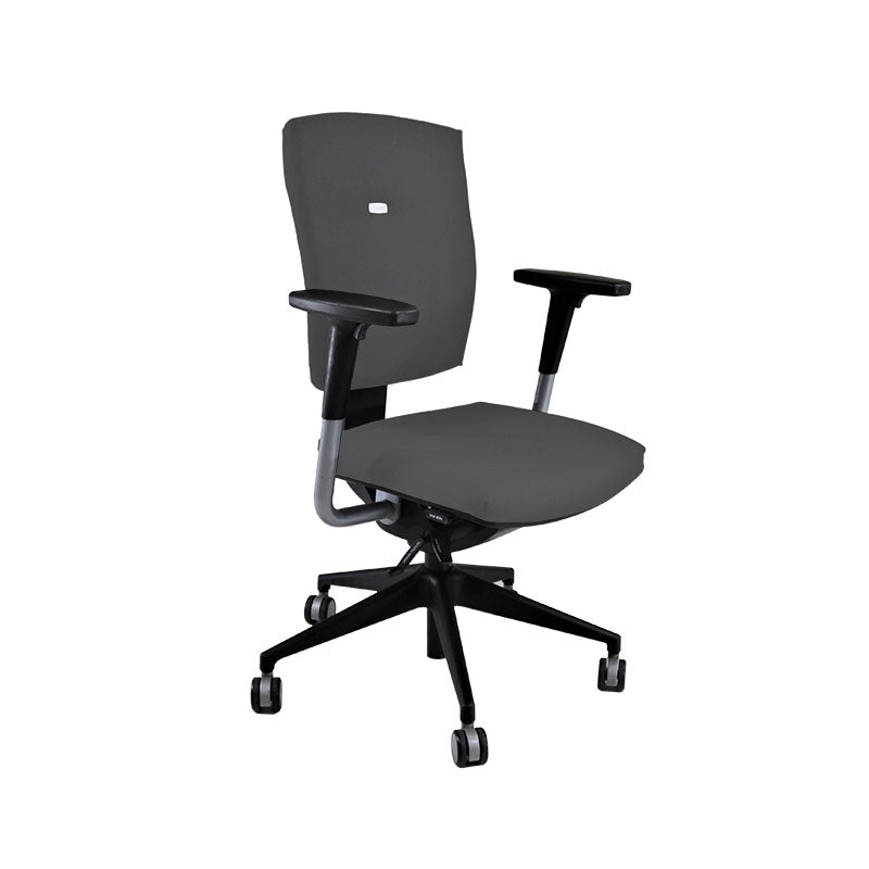 Senator : Chaise de travail Sprint en tissu gris - Remis à neuf