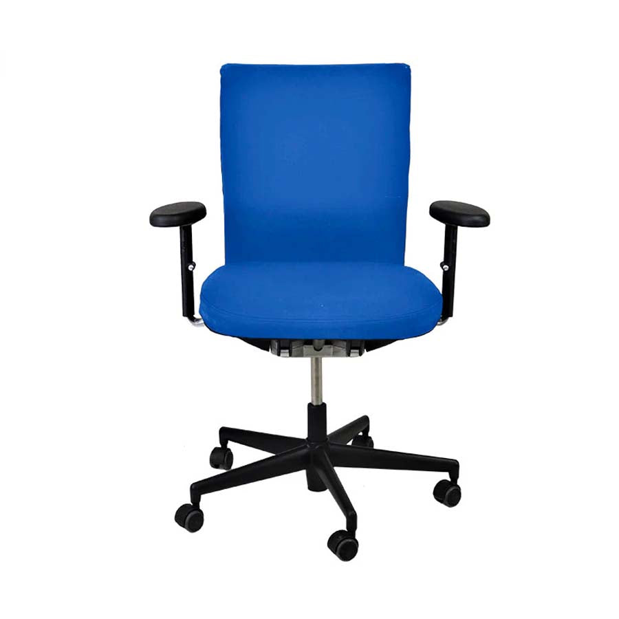 Vitra: Axess Office Chair in Blue Fabric - Refurbished