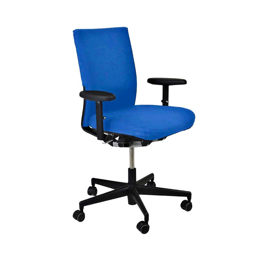 Vitra: Axess Office Chair in Blue Fabric - Refurbished